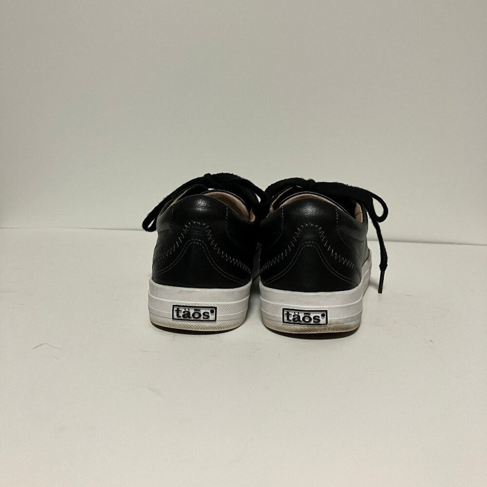Taos Plim Soul Lux Shoes, Size 8W (8 Wide), Women's, Leather, Black & White - Picture 4 of 15